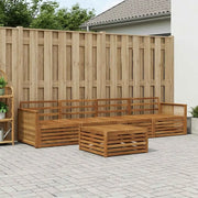 Set di divani da esterno 5 pcs Naturale 3382997