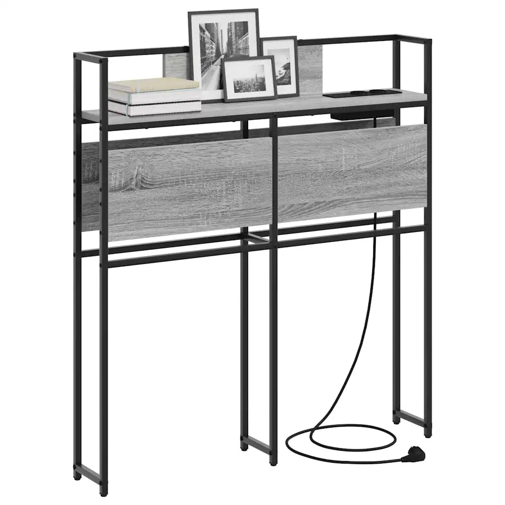 Testiera | Testata contenitore Grigio sonoma Legno multistrato