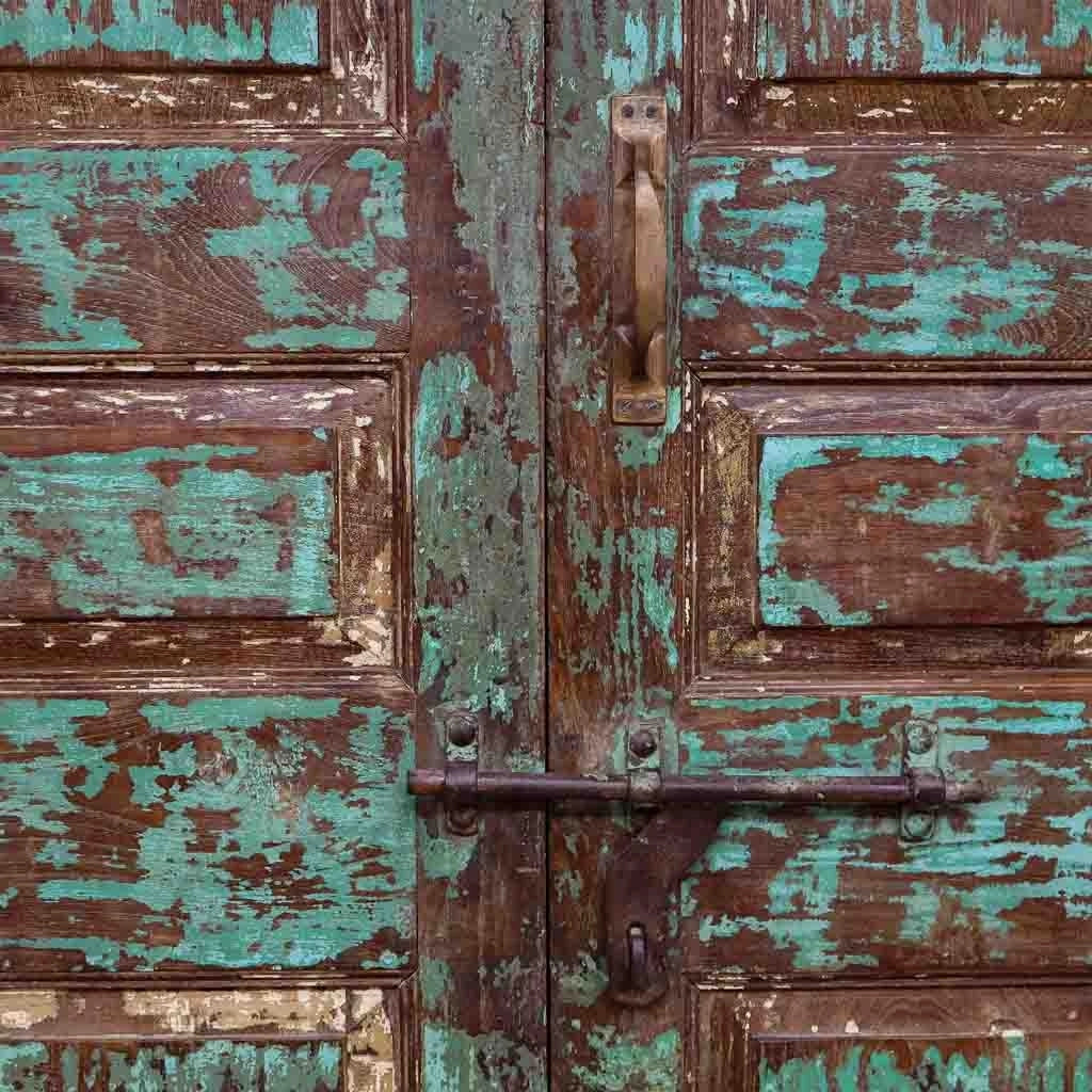 Porta in legno marrone 137x34x229h cm