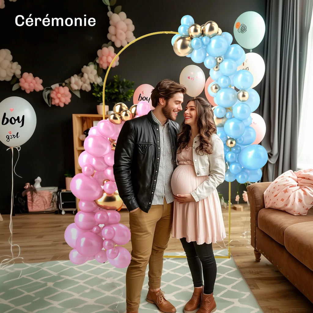 Arco per Matrimonio ¨C Minimal ¨C Dorato Metallo 2.2 m