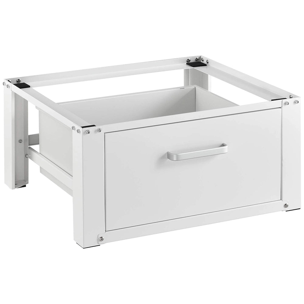 Supporto Base per Lavatrice e Asciugatrice con Cassetto Basamento Acciaio 150 kg