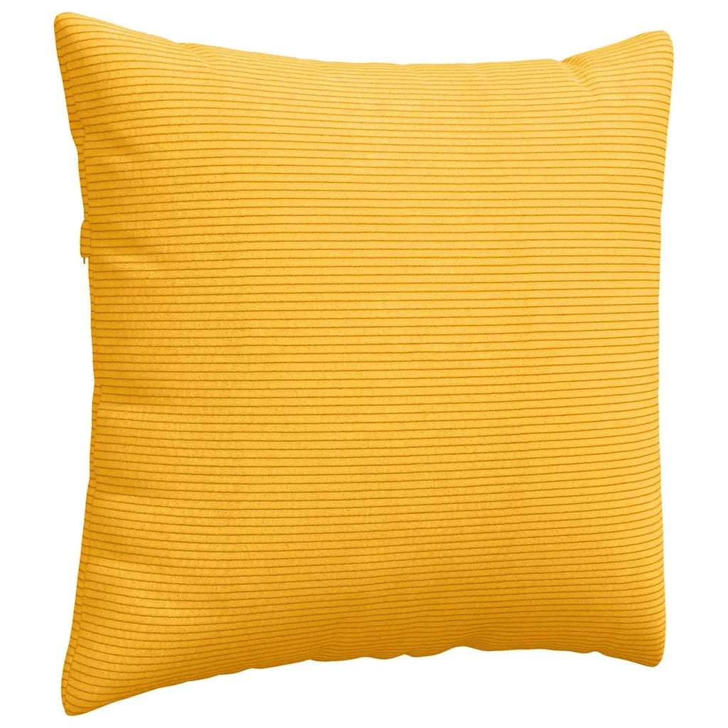 Cuscini da Divano 2 pz | Cuscini per sedie Giallo Chiaro 50 x 50 cm