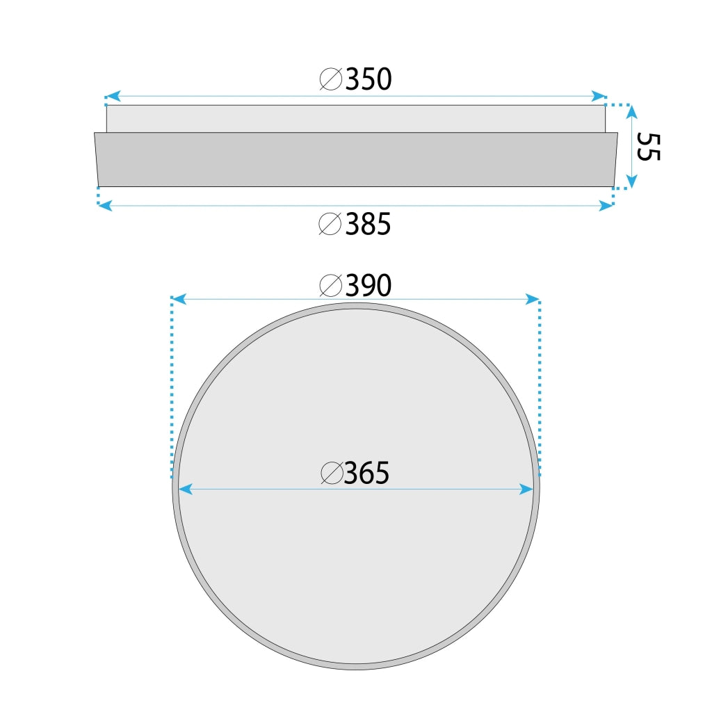 Lampada Da Soffitto G116-c 40cm Wood
