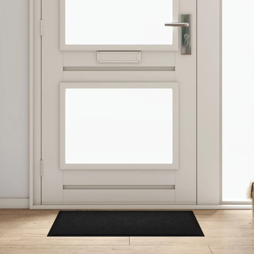 Tappetino Nero 60 x 40 x 1.2 cm Tessuto Teddy 42013438