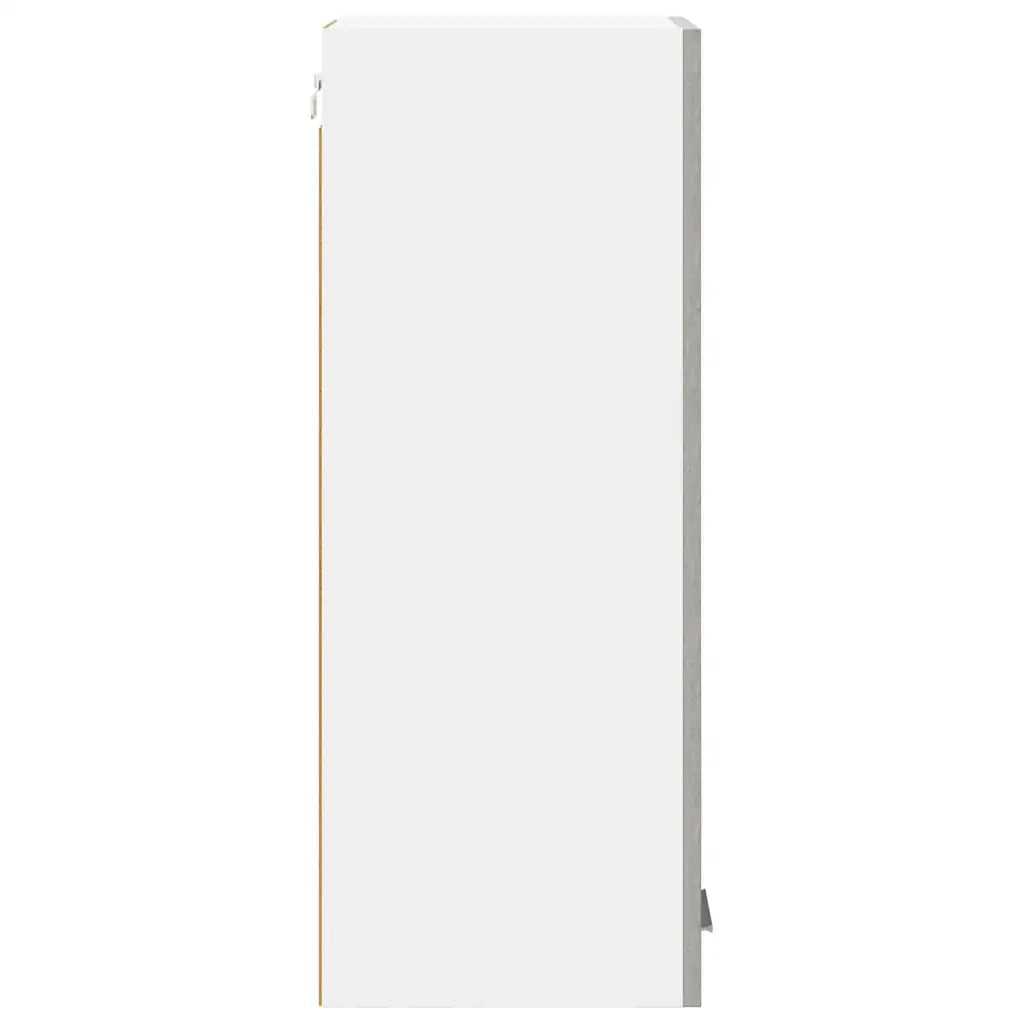Armadio pensile 2 pcs Grigio Cemento e Bianco 30 x 31 x 80 cm 884249