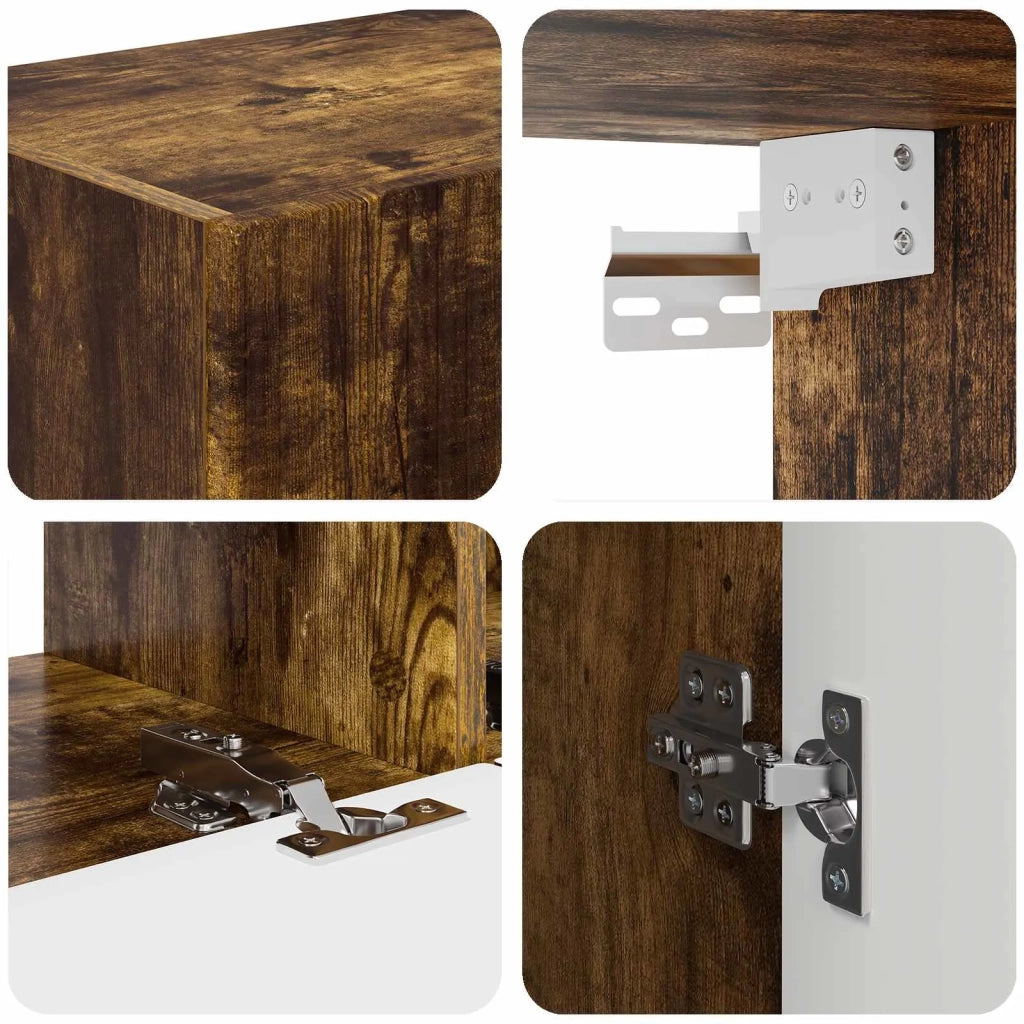 Mobile TV 8 pcs Rovere fumé 3409146
