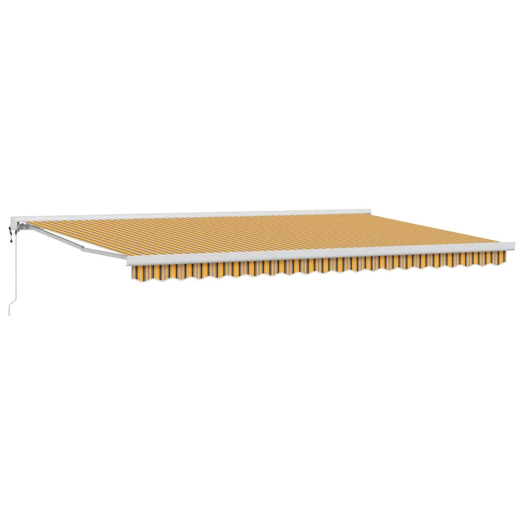 Tenda da Sole Multicolore 500 × 300 cm Poliestere e Alluminio 3331310
