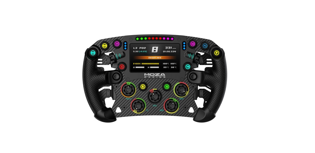 Moza racing controllore rs068 / fsr2 formula wheel nero