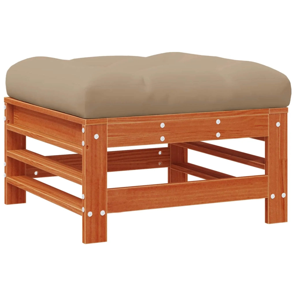 Poggiapiedi da Giardino Legno di pino massiccio CFW7591038