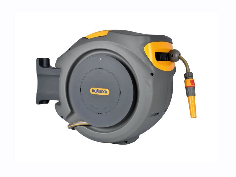 Rullo avvolgitubo da Giardino automatico Hozelock Auto Reel con tubo 20 mt