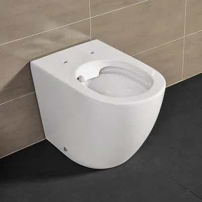 Wc filomuro Rimless in ceramica bianco lucido serie Tokyo
