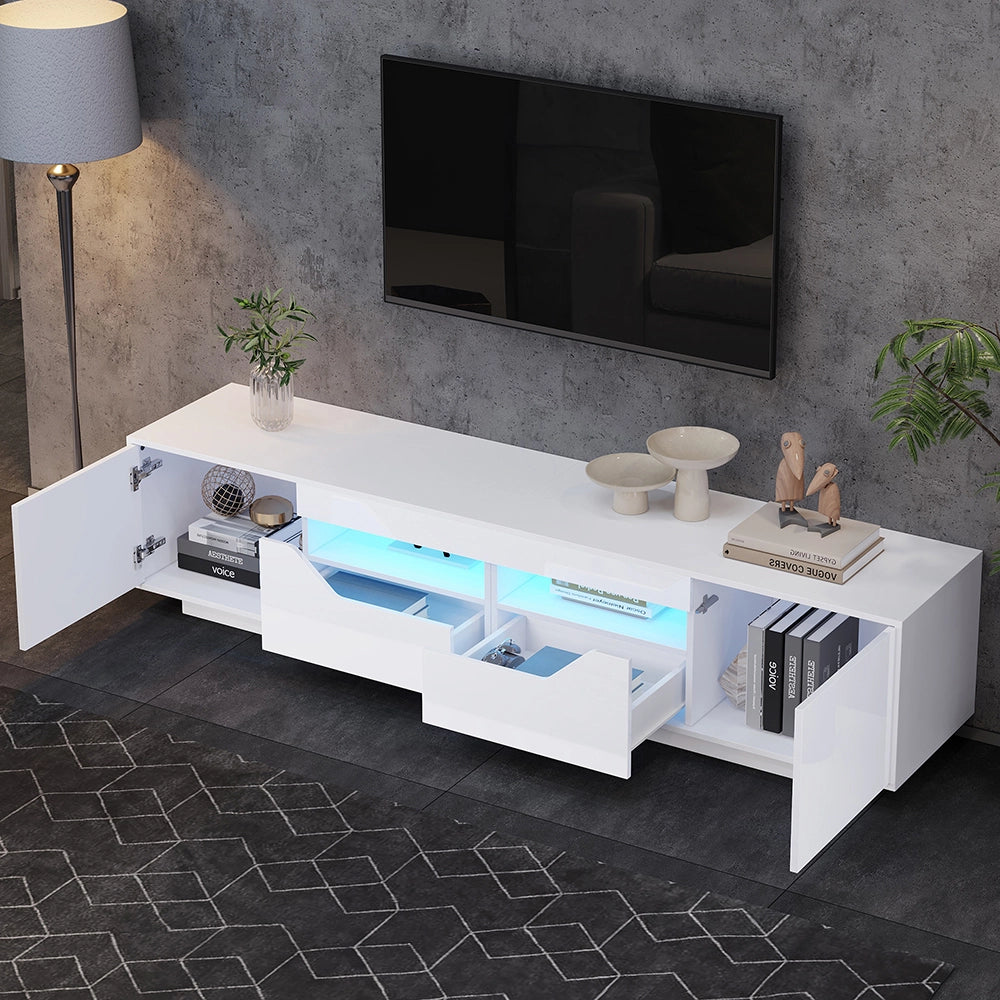 Mobile TV - Xylo - 180x40x45 cm LED 2 cassetti