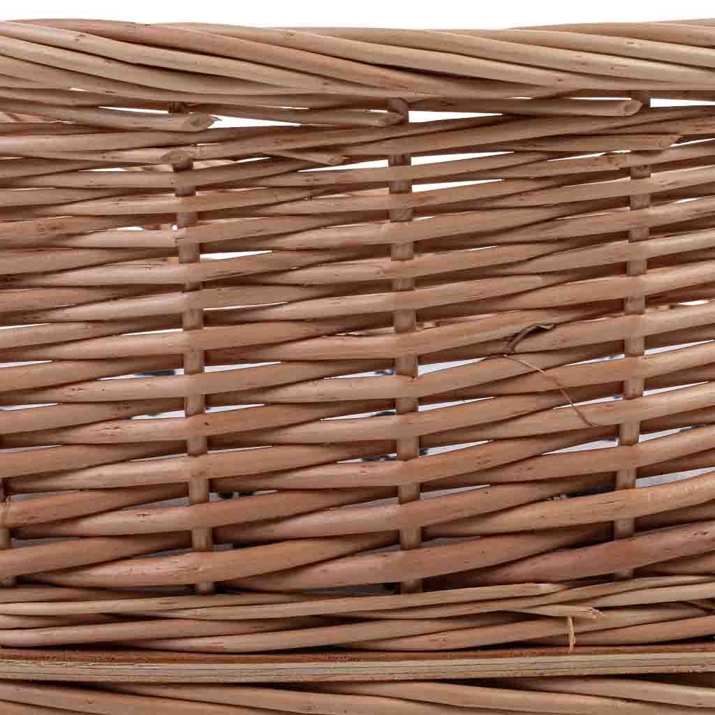 Cuccia in vimini per animali 60x45x12/19h cm