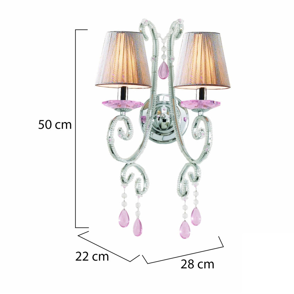 Configni, Lampada da Parete, Argento