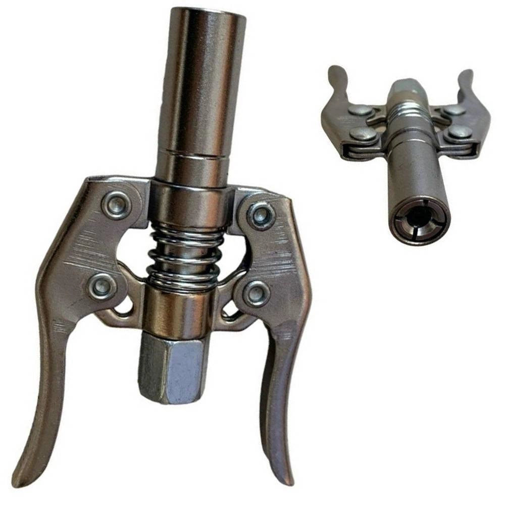 Trade Shop - Ugello Accoppiatore Per Ingrassatore Pompa Grasso Autobloccante A Molla 07437 -