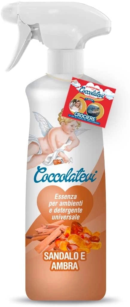 COCCOLATEVI ESSENZA PER AMBIENTI IN SPRAY DA 750 ML SANDALO E AMBRA