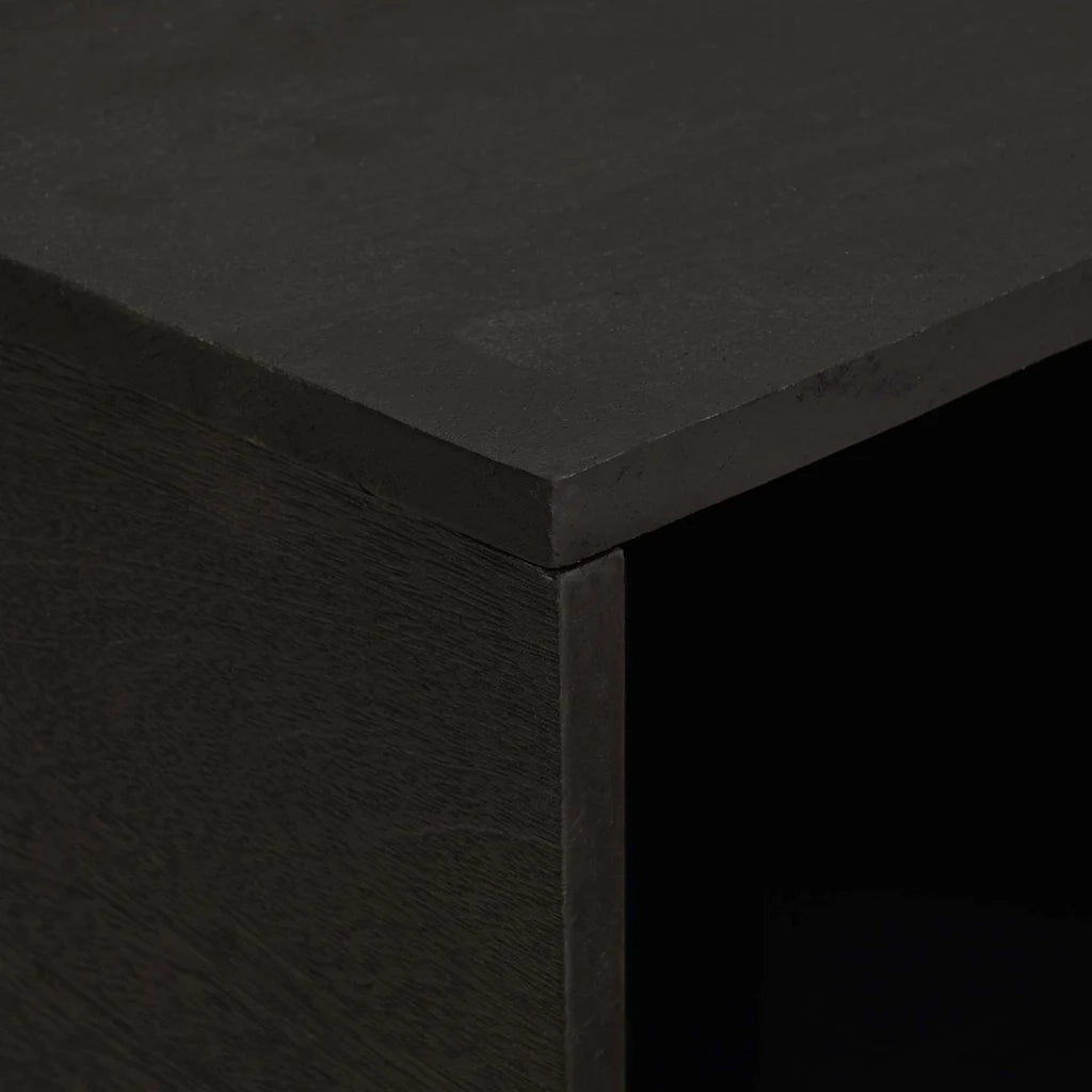 Tavolino da salotto Nero 80 x 50 x 40 cm 4018812