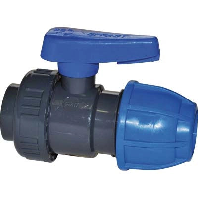 VALVOLA SFERA A COMPRESSIONE MONOGHIERA PN16  MM 20X1/2F