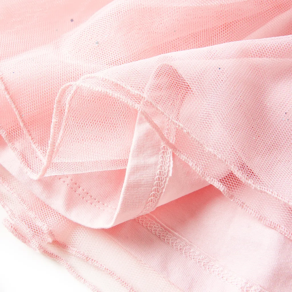 Gonna da Bambina con Tulle Rosa Chiaro 92 14652