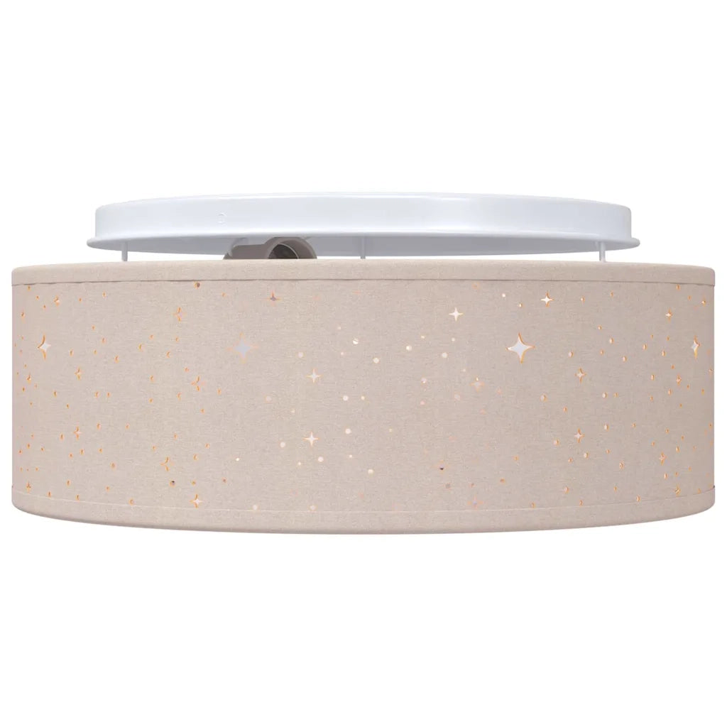 Lampada da soffitto Talpa 30 x 30 x 13,5 cm Tessuto CFW2843003