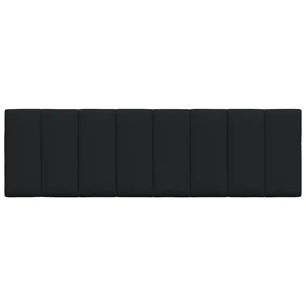 Cuscino Testiera Hanko Nero 160 cm in Tessuto 4019172