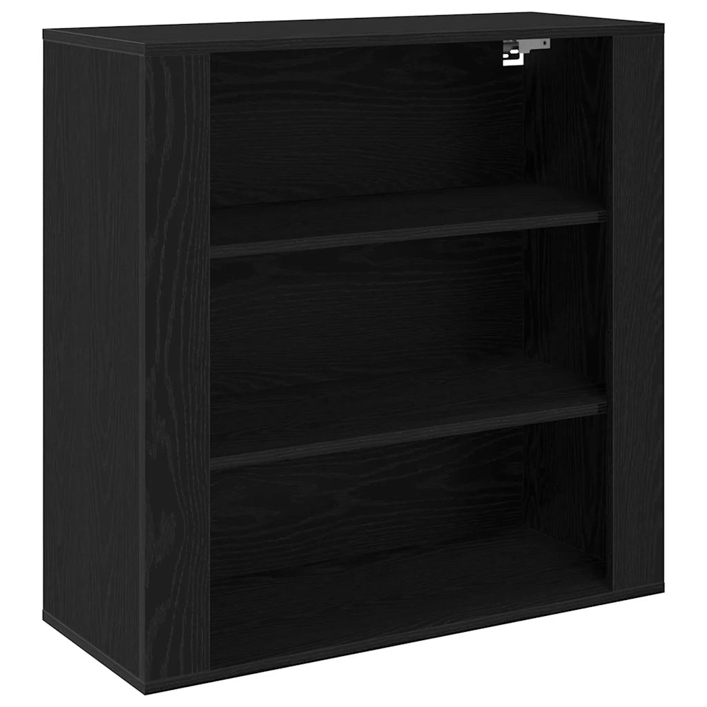 Credenza Rovere Nero 80 x 33 x 150 cm Legno multistrato 3333080