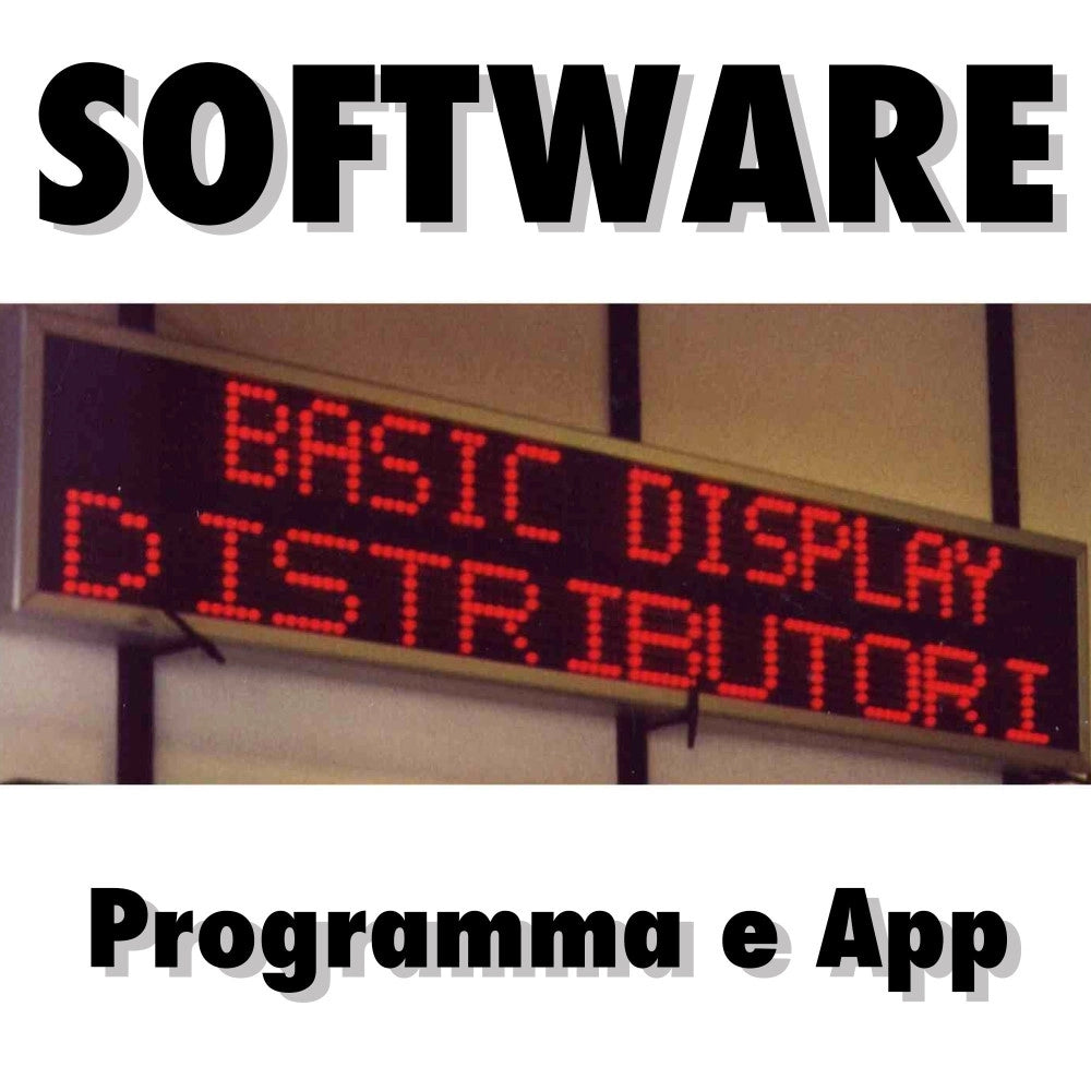 Trade Shop - Software Programma Per Programmazione Insegna Luminosa A Led Scorrevole -