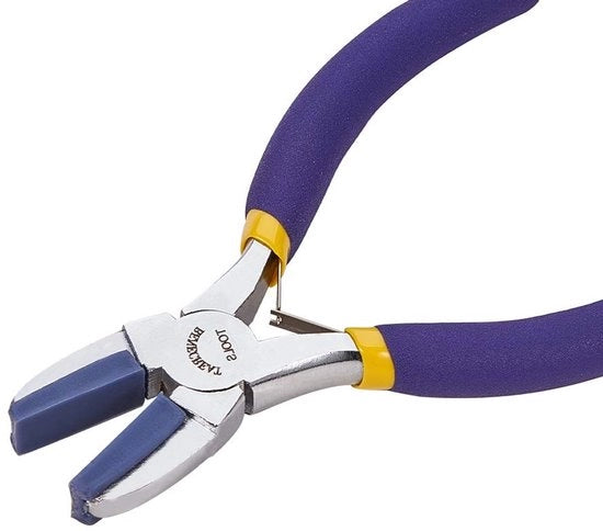 Tang per Sieradista - Manico Antiscivolo - Materiale di Alta Qualità - Lunghezza 13,8 cm - Mini Tang per Sieradismo