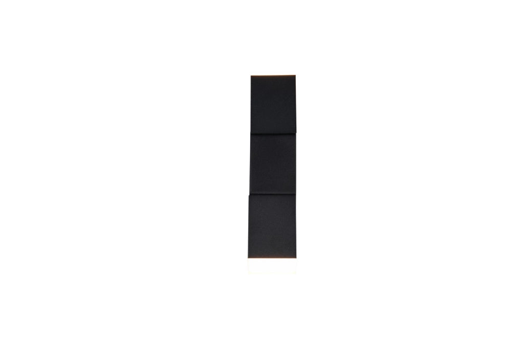 Applique moderna nera orientabile su/giù LED 3W RAGLAN