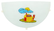 Plafoniera bambini Lumaca bianca 1xE27 Candellux
