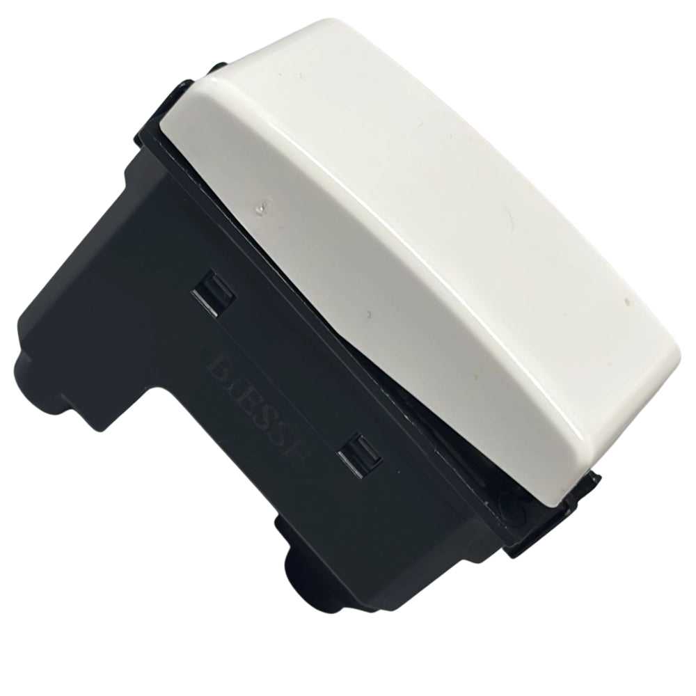 Biesse serie fom dev deviatore unipolare 16a compatibile serie bticino matix
