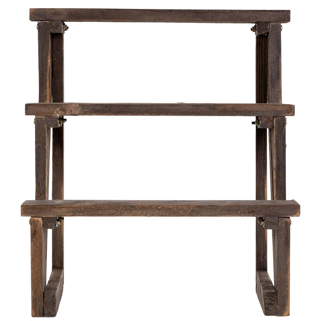Scaffale a scala in legno 45x31x50h cm