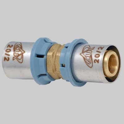 RACCORDO DIRITTO DOPPIO DELT ALL  40 x 40     UNIDELTA
