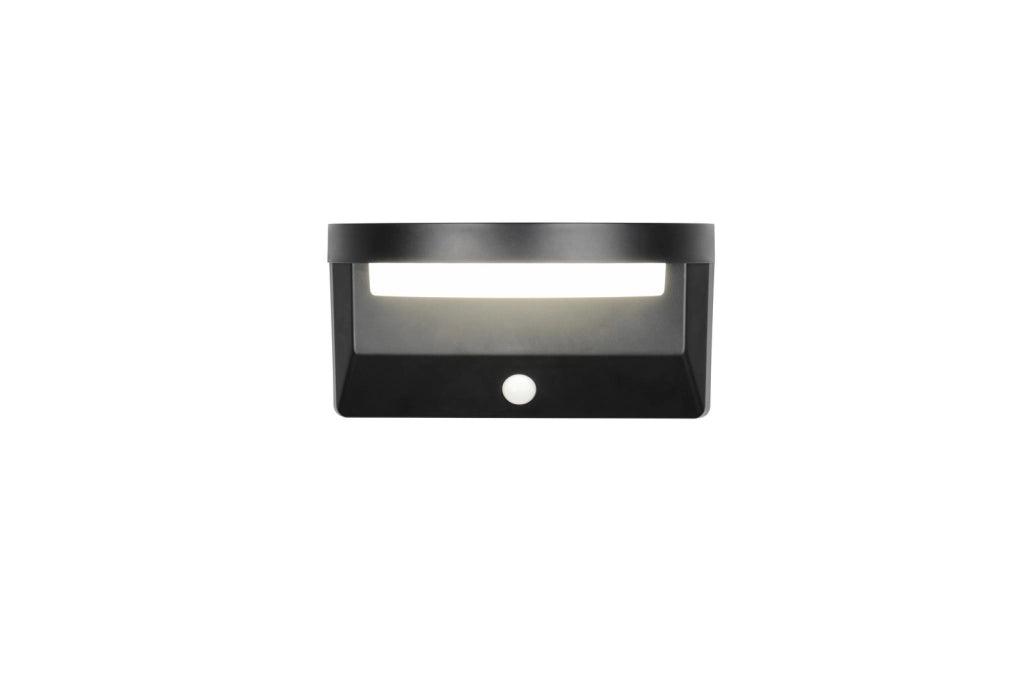 Applique da esterno LED solare 8W nero IP44 MORO RL