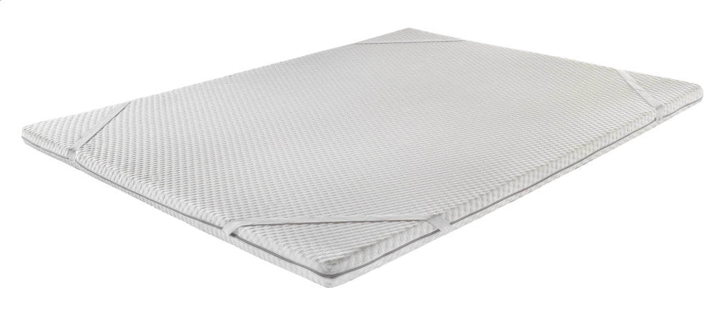 Topper matrimoniale in Memory Foam 5 cm | Sfoderabile Misura: 160x200 Fuori misura