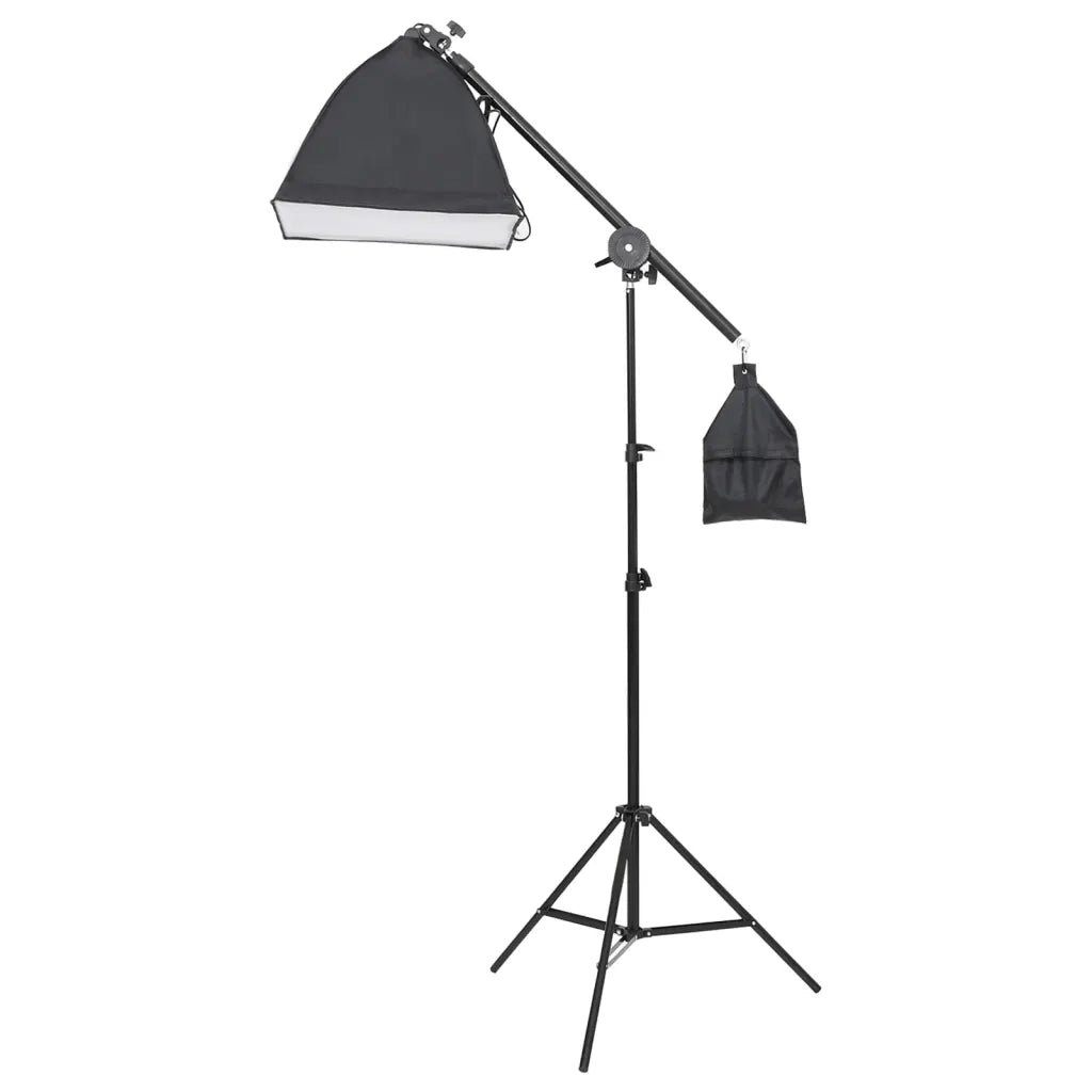 Kit per Studio Fotografico con Set di Luci e Fondale 3094698