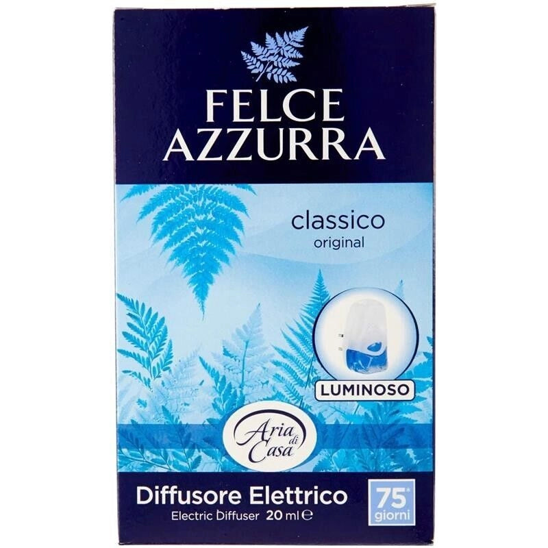 FELCE AZZURRA DIFFUSORE ELETTRICO LUMINOSO 20 ML CLASSICO