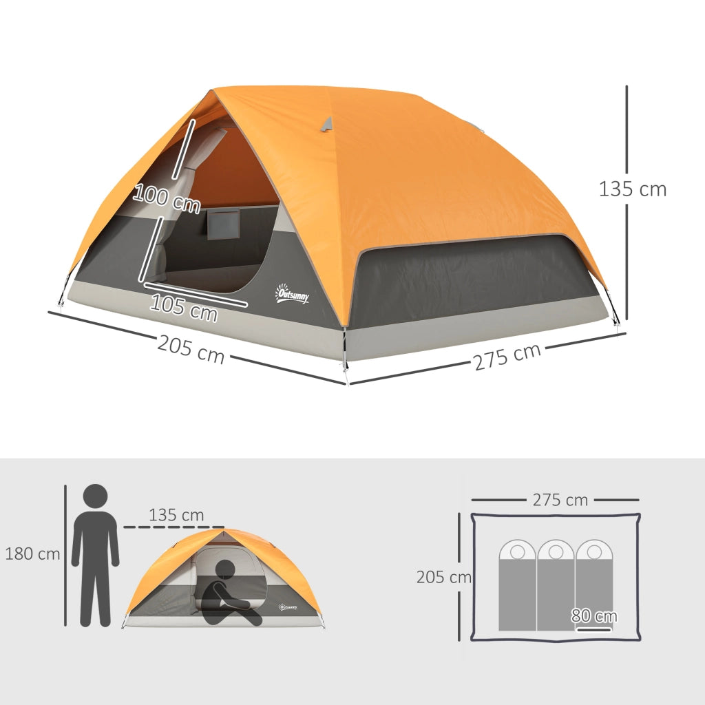 Tenda da Campeggio ¨C Minimal ¨C Arancione