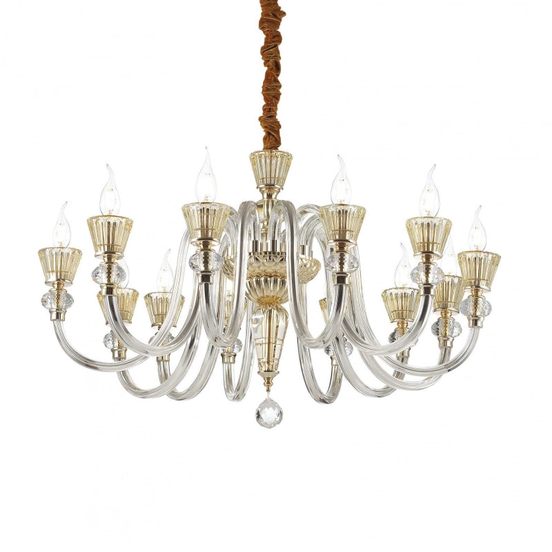 Lampada A Sospensione Strauss Sp12 Ideal-Lux