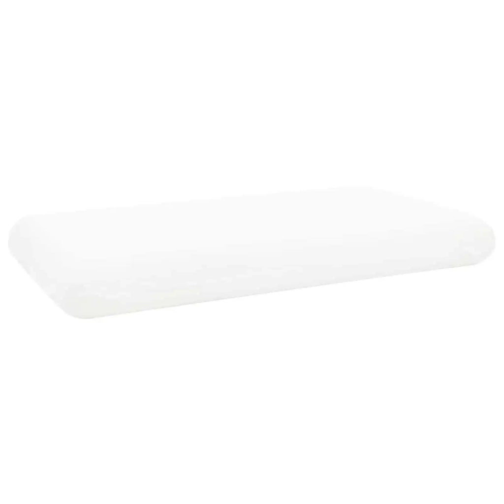 Cuscino da Letto Bianco 74 x 39 x 13 cm Schiuma Memory 42020218