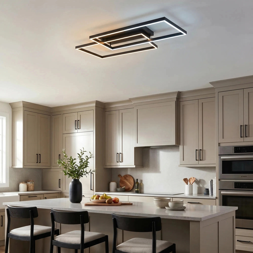 Lampada Da Soffitto Led Swe059-c Black