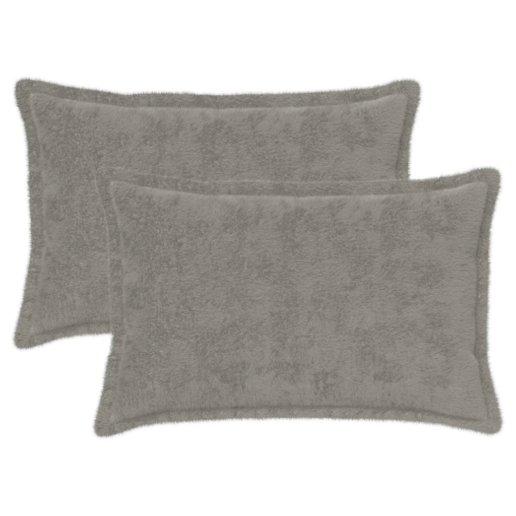 Federa 2 pz HOUTEN Grigio Chiaro 50 x 70 cm 919697