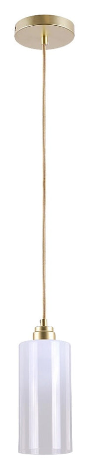 Lampada a sospensione Rabalux Panthea ottone E27 Ø12