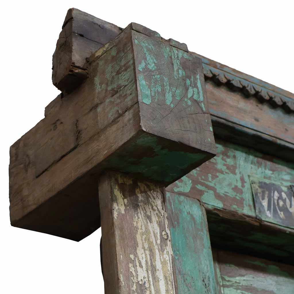 Porta in legno marrone 137x34x229h cm