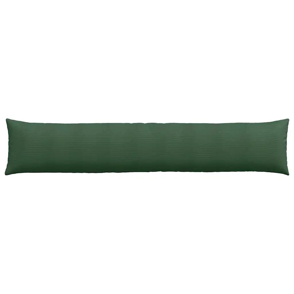 Cuscini da Divano 2 pz | Cuscini per sedie Verde Scuro 200 x 40 cm
