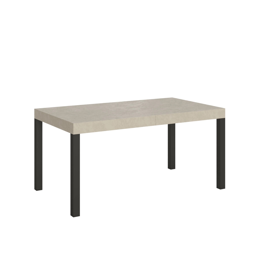 Tavolo allungabile 90x160/420 cm Every cashmere gambe antracite