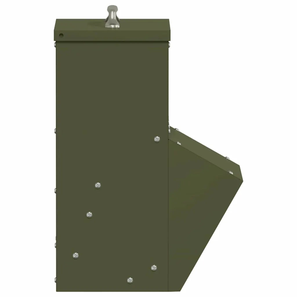 Feeder per pollo Verde oliva 20 x 25 x 35 cm 874697