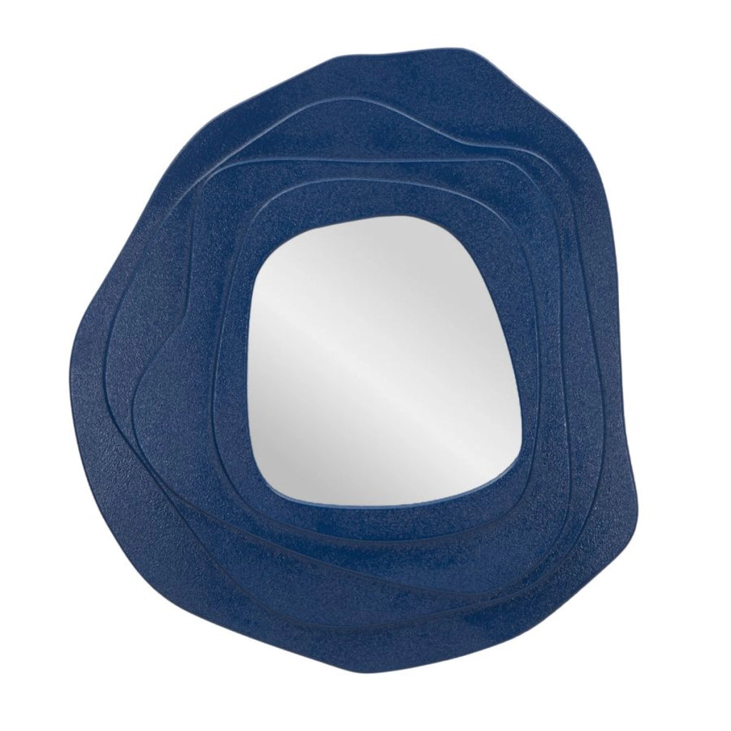 Specchio con Cornice VKH478, Blu, MDF, 90x4x97 cm