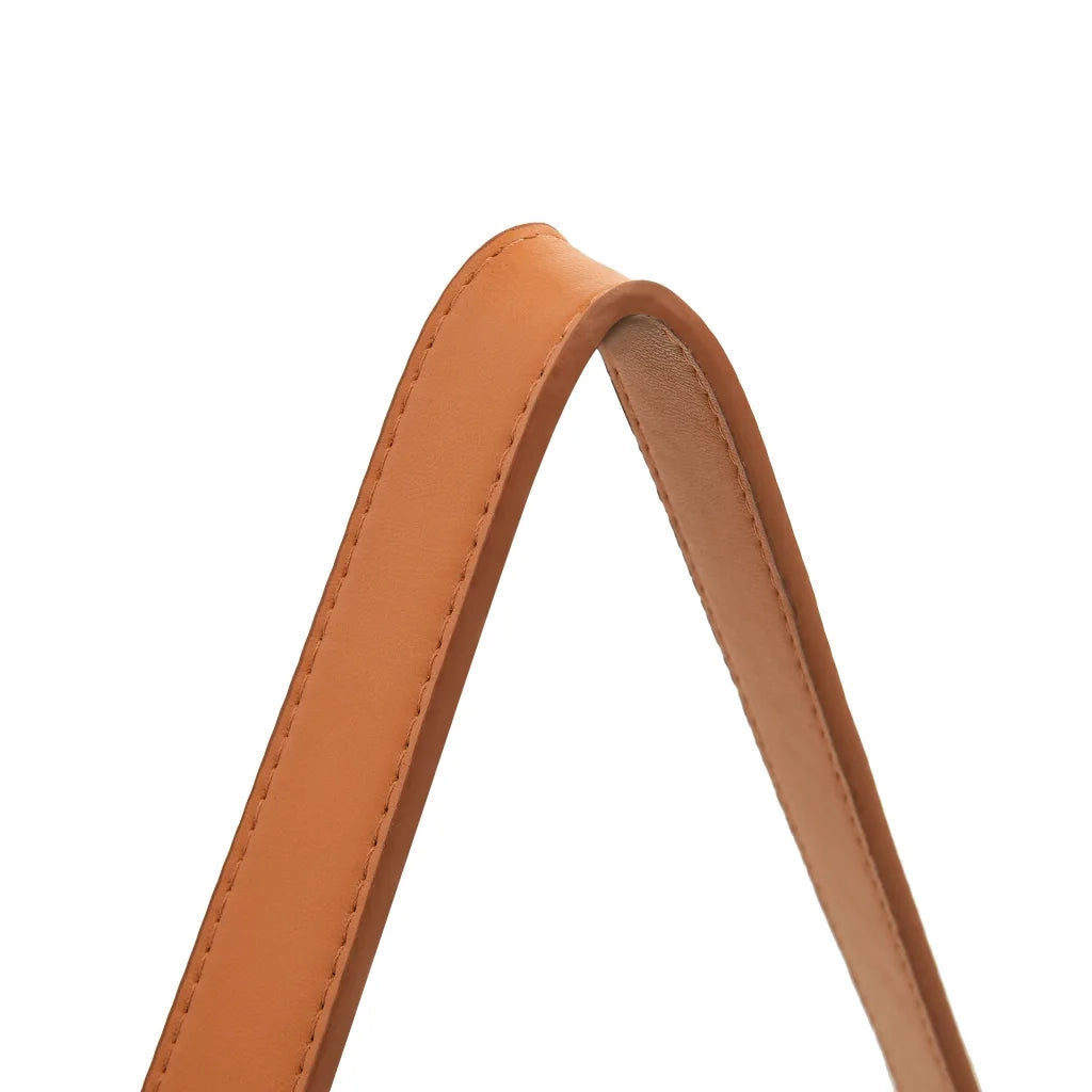 Specchio da Parete con Cinghia 50 cm Argento 320366