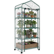 Serra da Giardino con Ruote e Scaffali ¨C Minimal ¨C Grigio 69x50x165cm